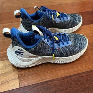 Under Armour Steph Curry Flow Shoes Blue Mens 8.5 Women 10